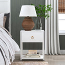 Lark  21 in. W Rectangular Wood 1 Drawer End Table with Lower Open Shelf by Butler Specialty Company