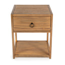 Lark  21 in. W Rectangular Wood 1 Drawer End Table with Lower Open Shelf by Butler Specialty Company