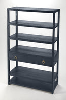 Lark 39 in. W x 70 in. H Rectangular Wood 5 Tier 1 Drawer Etagere Bookcase by Butler Specialty Company