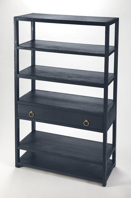 Lark 39 in. W x 70 in. H Rectangular Wood 5 Tier 1 Drawer Etagere Bookcase by Butler Specialty Company