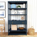 Lark 39 in. W x 70 in. H Rectangular Wood 5 Tier 1 Drawer Etagere Bookcase by Butler Specialty Company