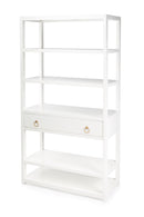 Lark 39 in. W x 70 in. H Rectangular Wood 5 Tier 1 Drawer Etagere Bookcase by Butler Specialty Company