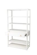 Lark 39 in. W x 70 in. H Rectangular Wood 5 Tier 1 Drawer Etagere Bookcase by Butler Specialty Company