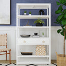 Lark 39 in. W x 70 in. H Rectangular Wood 5 Tier 1 Drawer Etagere Bookcase by Butler Specialty Company