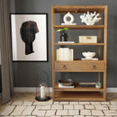 Lark 39 in. W x 70 in. H Rectangular Wood 5 Tier 1 Drawer Etagere Bookcase by Butler Specialty Company
