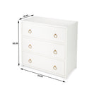 Lark 34 in. W Rectangular Wood 3 Drawer Dresser by Butler Specialty Company