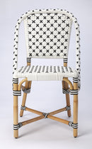 Tenor 18.5 in. Seat Height Rattan Side Dining Chair with Back by Butler Specialty Company