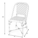 Tenor 18.5 in. Seat Height Rattan Side Dining Chair with Back by Butler Specialty Company