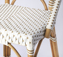 Solstice 25 in. Seat Height Rattan Counter Stool with Back and Footrest by Butler Specialty Company