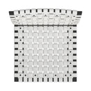 Urban 30 in. Seat Height Rectangular Woven Leather Bar Stool with Back by Butler Specialty Company