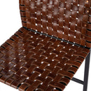 Urban 25 in. Seat Height Woven Leather Counter Stool by Butler Specialty Company