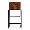 Urban 25 in. Seat Height Woven Leather Counter Stool by Butler Specialty Company