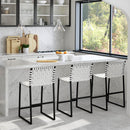 Urban 25 in. Seat Height Woven Leather Counter Stool by Butler Specialty Company