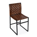 Urban 24.5 in. Seat Height Woven Leather Side Chair by Butler Specialty Company