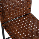 Urban 24.5 in. Seat Height Woven Leather Side Chair by Butler Specialty Company