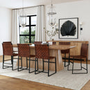 Urban 24.5 in. Seat Height Woven Leather Side Chair by Butler Specialty Company