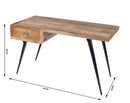 Anuri 54.25 in. W Rectangular Wood and Metal 1 Drawer Writing Desk by Butler Specialty Company