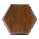Gulchatai 15 in. W Hexagon Wood Side Table by Butler Specialty Company