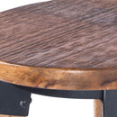 Mountain Lodge 26 in. Seat Height Wood and Metal Counter Stool with Back by Butler Specialty Company