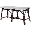 Marcella Indoor-Outdoor 42.5 in. W Rectangular Rattan Backless Accent Bench by Butler Specialty Company