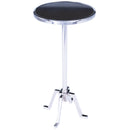 Mash 11.5 in. W Round Metal and Marble Adjustable Height Side Table by Butler Specialty Company