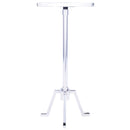 Mash 11.5 in. W Round Metal and Marble Adjustable Height Side Table by Butler Specialty Company