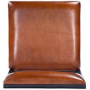 Lazarus 27 in. Seat Height Leather and Metal Counter Stool by Butler Specialty Company