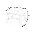 Melrose 14 in. W x 10 in. H Rectangular Wood Single Step Accent Stool by Butler Specialty Company