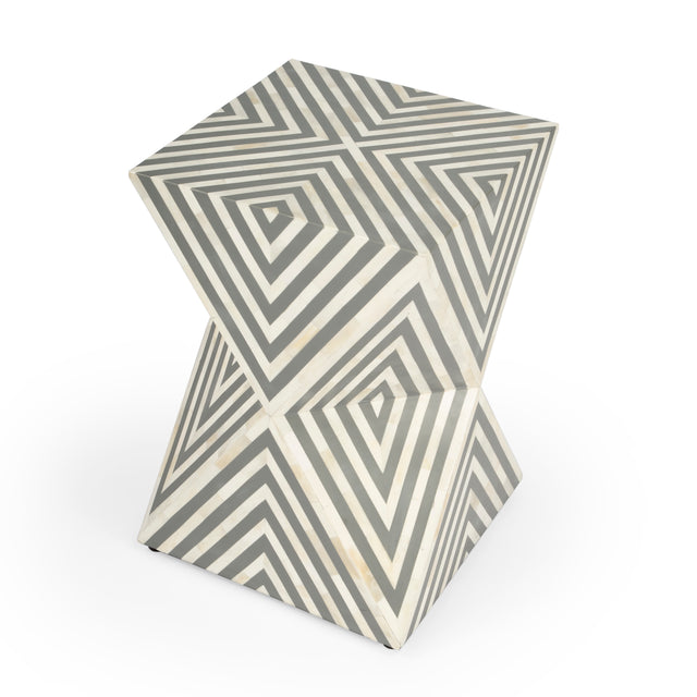 Anais 14.25 in. W Square Bone Inlay Contemporary Side Table by Butler Specialty Company