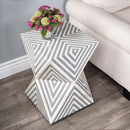 Anais 14.25 in. W Square Bone Inlay Contemporary Side Table by Butler Specialty Company