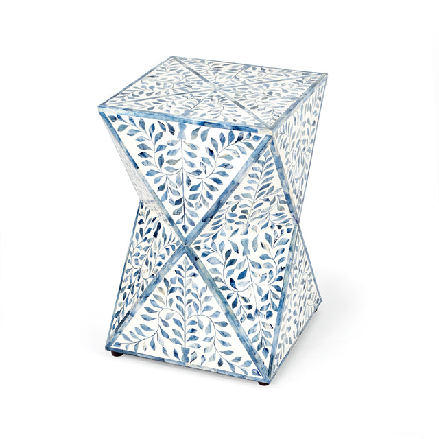 Trubadur 14.25 in. W Square Bone Inlay Contempoary Side Table by Butler Specialty Company