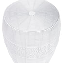 Bellarose 15 in. W Round Metal Wire Decorative End Table by Butler Specialty Company