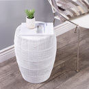 Bellarose 15 in. W Round Metal Wire Decorative End Table by Butler Specialty Company
