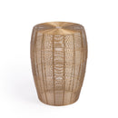 Bellarose 15 in. W Round Metal Wire Decorative End Table by Butler Specialty Company