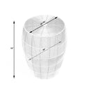 Bellarose 15 in. W Round Metal Wire Decorative End Table by Butler Specialty Company