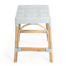 Robias 24.5 in. Seat Height Rectangular Rattan Backless Counter Stool with Footrest by Butler Specialty Company