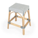 Robias 24.5 in. Seat Height Rectangular Rattan Backless Counter Stool with Footrest by Butler Specialty Company