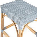 Robias 24.5 in. Seat Height Rectangular Rattan Backless Counter Stool with Footrest by Butler Specialty Company
