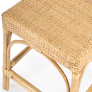 Robias 24.5 in. Seat Height Rectangular Rattan Backless Counter Stool with Footrest by Butler Specialty Company