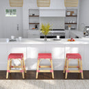 Robias 24.5 in. Seat Height Rectangular Rattan Backless Counter Stool with Footrest by Butler Specialty Company
