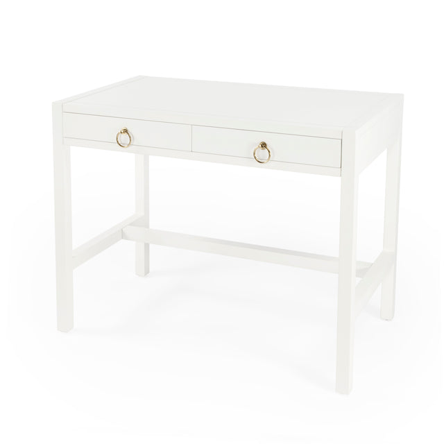 Lark 40 in. W Rectangular Wood 2 Drawer Writing Desk by Butler Specialty Company