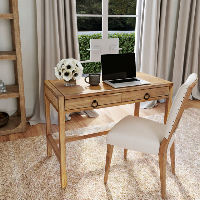 Lark 40 in. W Rectangular Wood 2 Drawer Writing Desk by Butler Specialty Company