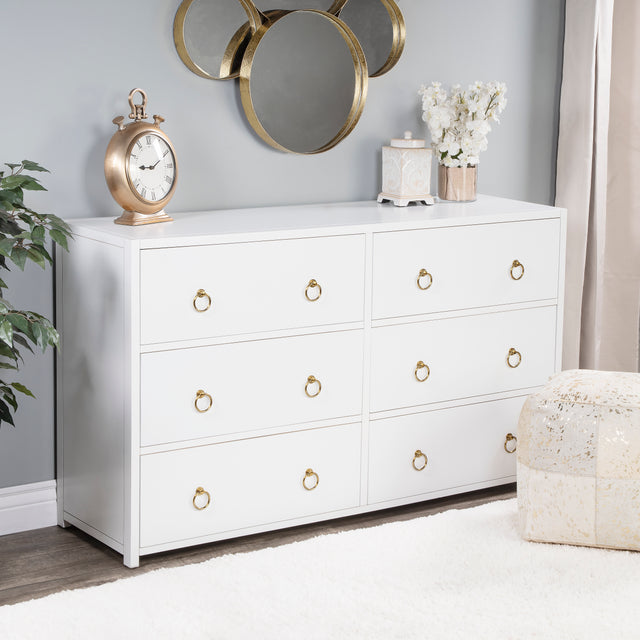 Lark 60 in. W Rectangular Wood 6 Drawer Dresser by Butler Specialty Company