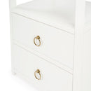 Lark 21 in. W Wood 2 Drawer Nightstand with Open Storage Shelf by Butler Specialty Company