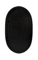 Trubadur 40"W x 23.25"H Oval Bone Inlay Horizonal or Vertical Decorative Wall Mirror by Butler Specialty Company