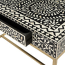 Perilla  36 in. W Rectangular Bone Inlay 1 Drawer Traditional Writing Desk by Butler Specialty Company
