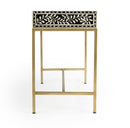 Perilla  36 in. W Rectangular Bone Inlay 1 Drawer Traditional Writing Desk by Butler Specialty Company