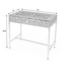 Perilla  36 in. W Rectangular Bone Inlay 1 Drawer Traditional Writing Desk by Butler Specialty Company