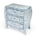Trubadur 32 in. W Rectangular Bone Inlay 3 Drawer Traditional Accent Chest by Butler Specialty Company