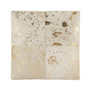 Victorian Hair on Hide with Spots Cube Ottoman by Butler Specialty Company